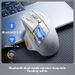 【Haute qualité】 INPHIC A9 Discovery Edition Souris sans fil Bluetooth silencieuse rechargeable double mode bureau jeu illuminé_voghion.com