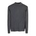 Men's Slim Fit Semi-Turtleneck Sweater - Autumn Long Sleeve Knit Pullover, Breathable Business Casual Solid Color Top For Urban Style_voghion.com