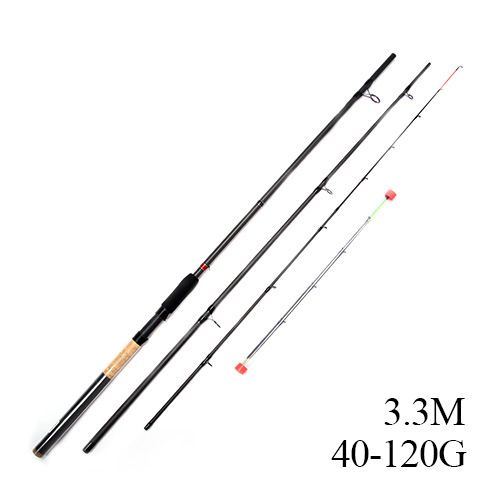 Three-Section Fishing Sea Lure Carbon Casting Three Tip Hard Adjustment FEEDER Rod_voghion.com