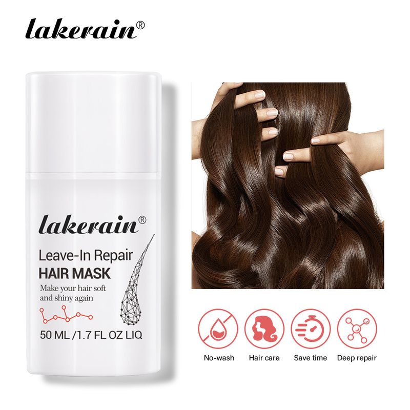 Lakerain no wash mask for care, removing greasiness moisturizing, improving dry and smooth hair_voghion.com