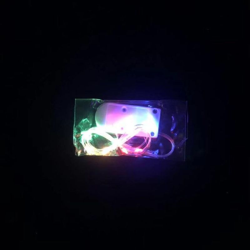 Decoration of 1.2-meter LED light string, colored warm lights, bedside , decoration props_voghion.com