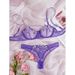 Reggiseno intimo da donna in pizzo fresco e sexy, confezione da 2, multicolore_voghion.com