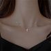 Hot Sale Japanese And Korean Cross Necklace For Women Simple Niche Design Sense Minimalist Pendant Collarbone Chain_voghion.com