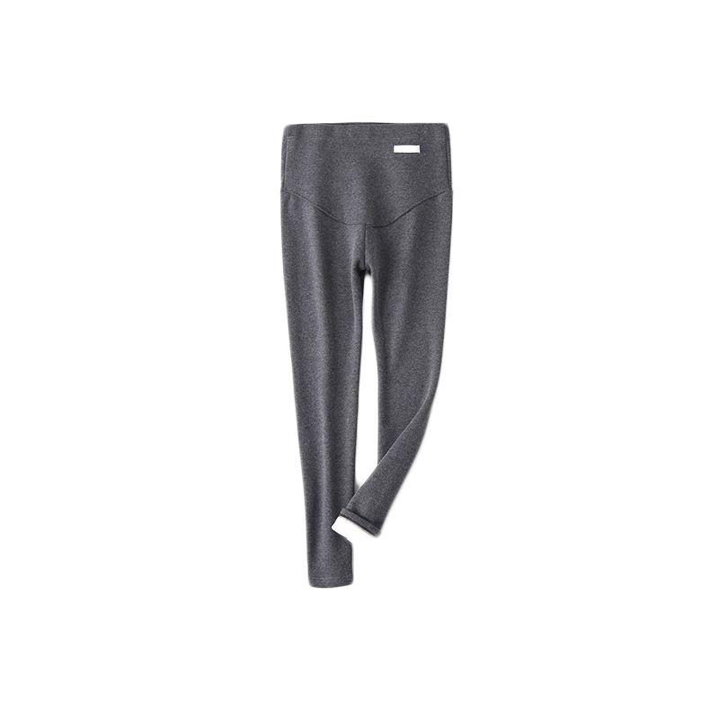 Hierscht a Wanter Samt Moud Pikant Mamm Nei Zort Slim Fit Taille Support Hosen Schwangerschaft Fraenkleedung_voghion.com