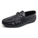 SHLIANG Fashion Men's Slip-On Flat Bottom Casual Loafers Soft Bottom Comfortable Durable Polyurethane Upper Flats X0031_voghion.com