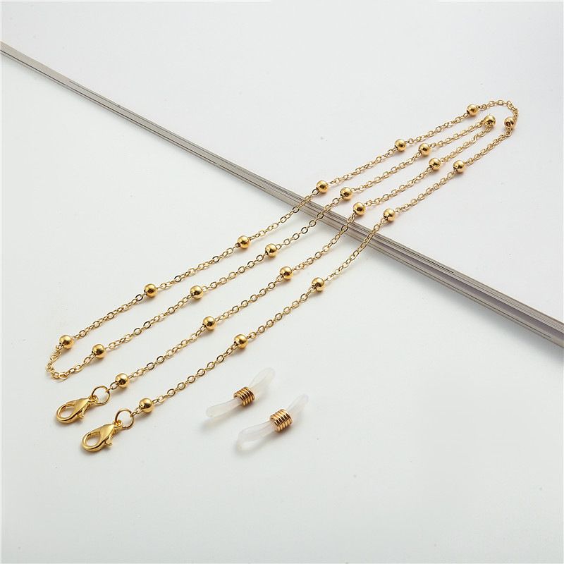 Cinturino per occhiali con corda anti-caduta per maschera e collo in metallo alla moda_voghion.com