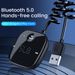 Bluetooth 5.0 Auto-Audiosender, drahtloser Bluetooth-FM-Transmitter, AUX-Audioempfänger, MP3-Player, Auto-Kit, Freisprecheinrichtung_voghion.com