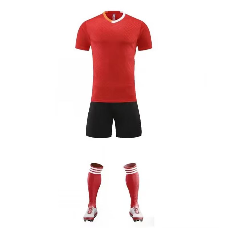 Herrkläder, kortärmade tävlingsuniformer för vuxna och barn, träningströjor, DIY-tryck, anpassade fotbollsuniformer för män och kvinnor_voghion.com