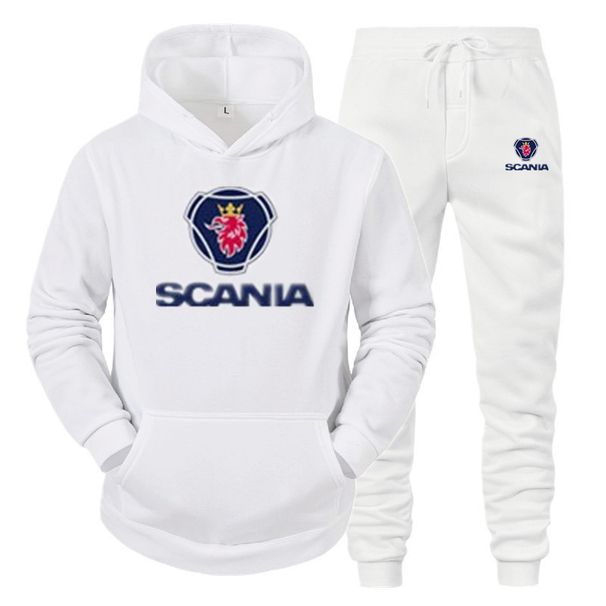 Spring and Autumn Men's Sweaters and Pants Set Street Trend Printing Men's Casual Pullover Hoods_voghion.com