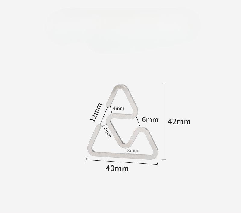 Gancio reversibile a forma di S ultraleggero multifunzionale in acciaio inossidabile antiscivolo per esterni, accessori da campeggio_voghion.com