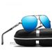 Aluminum Polarized Men's Sunglasses, Pilot Sports Glasses, Classic Driving Glasses_voghion.com