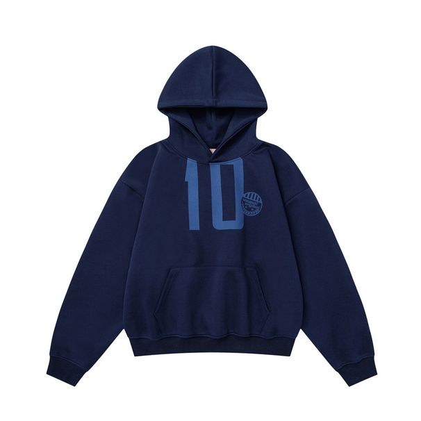 Felpa con cappuccio stampata numero 10, primavera-autunno, da uomo, a maniche lunghe, stile American High Street, marchio alla moda_voghion.com