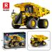 Cross Border Reobrix22025 Technology Building Block Engineering Mining Dump Truck Model Puzzle Assembly Remote Control Toy_voghion.com