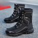 Fleece-Lined Thickened Warm Men's Snow Boots_voghion.com