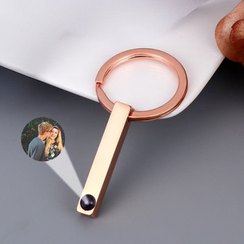 Paslanmaz Çelik Erkek Kübik Sütun Kolye 100 Dilde. Seni Seviyorum. Projeksiyon Kolye, Özelleştirilmiş Renkli Fotoğraf,_voghion.com