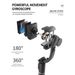 8 Bluetooth-Compatible Handheld Aluminum Alloy Gimbal Stabilizer Portable For Phone Holder Video Record_voghion.com