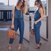 Frauen weste taille abnehmen mode jeans overall hosen spot_voghion.com