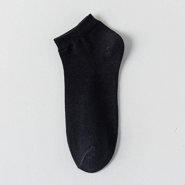 2025d Plus Wide Short Thin Breathable Summer Cotton Extra Large Size Men's Loose Boat Socks_voghion.com