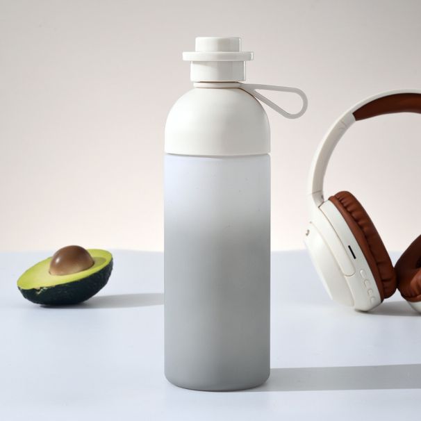 Juomaastiat Summer Girls High Value Cup Frosted Gradient Water Cup Ulkoilma Minimalistinen Kannettava Vedenkeitin Wabi Sabi Style_voghion.com