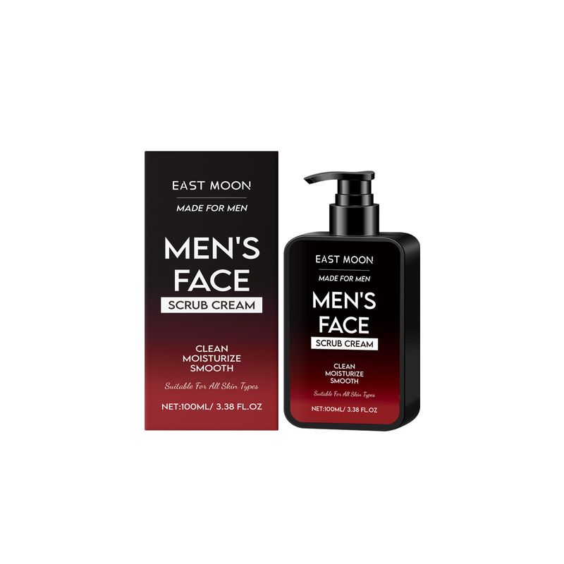 East Moon Men's deterge delicatamente la pelle del viso, scrub rinfrescante, idratante e seboregolatore_voghion.com
