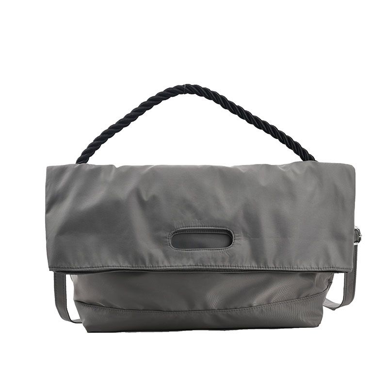 Ins Stylish Nylon Single Bag For Women Large Volume 2022 Autumn Winter New Tote Bag Crossbody Bag_voghion.com