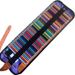 Matite colorate cancellabili da 50 colori, impugnatura triangolare non in legno, perfette per bambini e artisti, strumenti da disegno vivaci e anti-sbavature_voghion.com