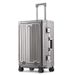 Ultra-Light Aluminum-Magnesium Alloy Carry-On Luggage With USB Charging Port & TSA Lock - 20" & 24" Hardside Spinner Suitcase For Business & Travel_voghion.com