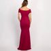 Off the shoulder wrap chest photography dress/dress maternity dress_voghion.com