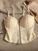 Reggiseno a canotta con cerniera anteriore francese Beauty Back per taglie piccole e esagerate_voghion.com