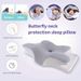 MemoryFoamPillowsButterflyShapedRelaxingCervicalSlowReboundNeckPillowPainReliefSleepingOrthopedicPillowBeding_voghion.com