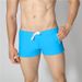 Schnelltrocknende Badehose für Herren – Sonnenschutz LSF 50+ mit Seitentaschen (Boardshorts für Strand und Pool, 12,7 cm Innennaht, Schwarz/Blau/Marineblau)_voghion.com