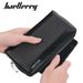 BAELLERRY Men's Wallet High Quality Large Capacity Business Phone Bag Fashion Long Zipper Coin Purse_voghion.com