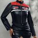 Damenbekleidung Motorrad Lederjacke_voghion.com