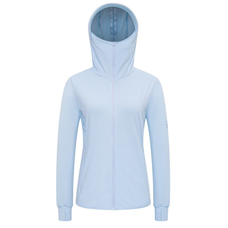 Roupas masculinas ao ar livre proteção solar terno chapéu grande aba meia manga casaco de lixo capa casaco de pele de alta elasticidade_voghion.com