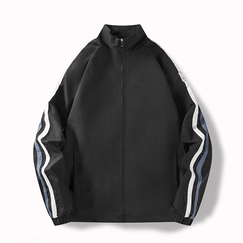 Men's Corduroy Streetwear Jacket – Trendy Slim-Fit Stand Collar Coat, Lightweight Breathable, Unisex Casual Outerwear (M-4XL, 4 Colors)_voghion.com