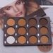 Hislaves Contour Palette Mattes, nicht fliegendes Pudertrimmen, dreidimensionaler Effekt, 12-Farben-Gesichts-Lidschatten-Highlighter-Palette, Make-up-Versorgung – 1 Stück_voghion.com