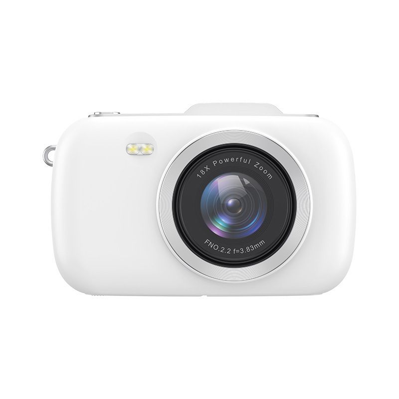 【High Quality】 New Digital 5K 80.0Million Megapixel HD Student Entry-Level Camera White Pink_voghion.com