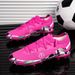 Nuove scarpe da calcio per ragazzi con tacchetti lunghi e piccoli a tre colori, taglia 39-45_voghion.com