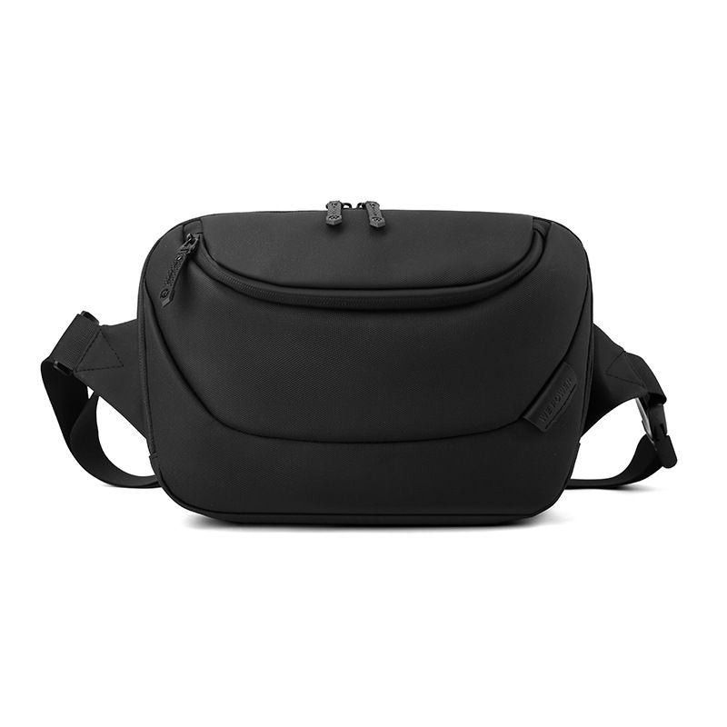 New splash-proof large-capacity chest bag daily commuting leisure crossbody shoulder bag men's waist bag_voghion.com