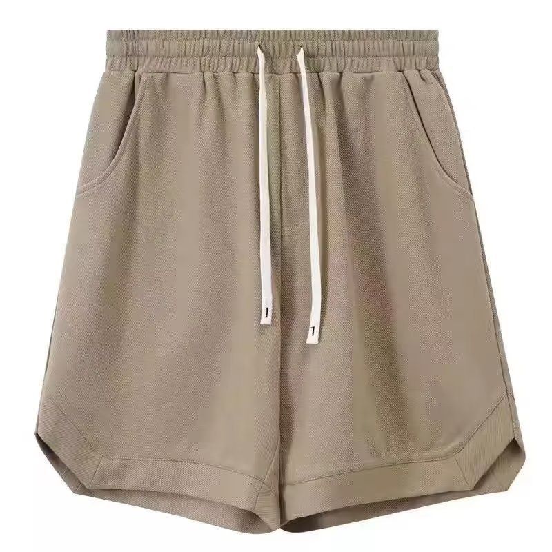 American Cotton Twill Casual Shorts Men's Summer Japanese Fashion Trendy Loose Comfortable Sports Pants Men's Pants_voghion.com