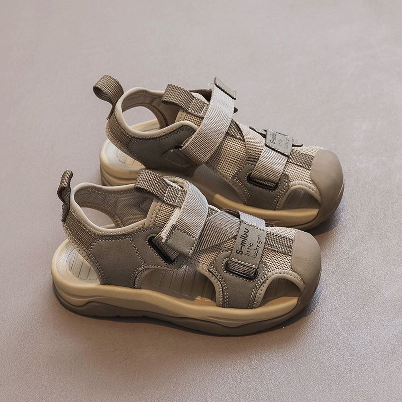 Girl Sports Closed Toe Summer Sandals_voghion.com