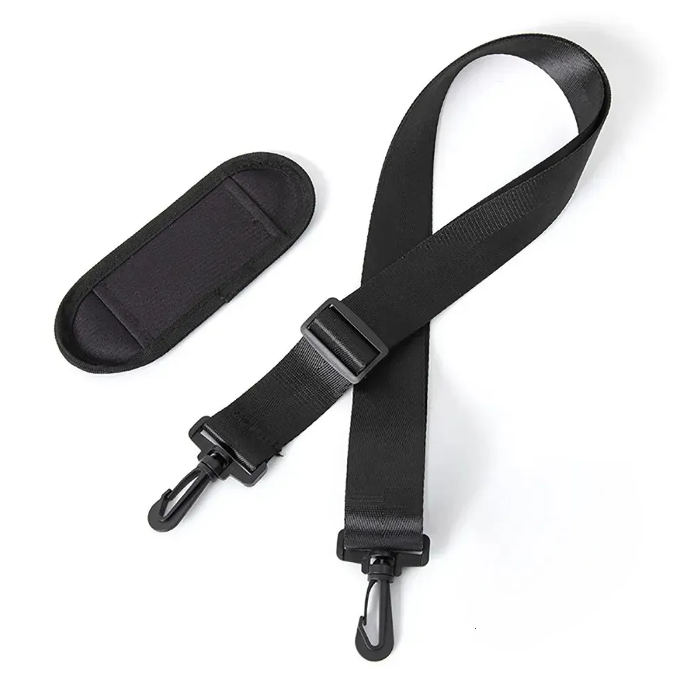1PC Adjustable Strap Durable Detachable Nylon Bag Simple Solid Color Replacement Belt With Shoulder Pad 250926_voghion.com