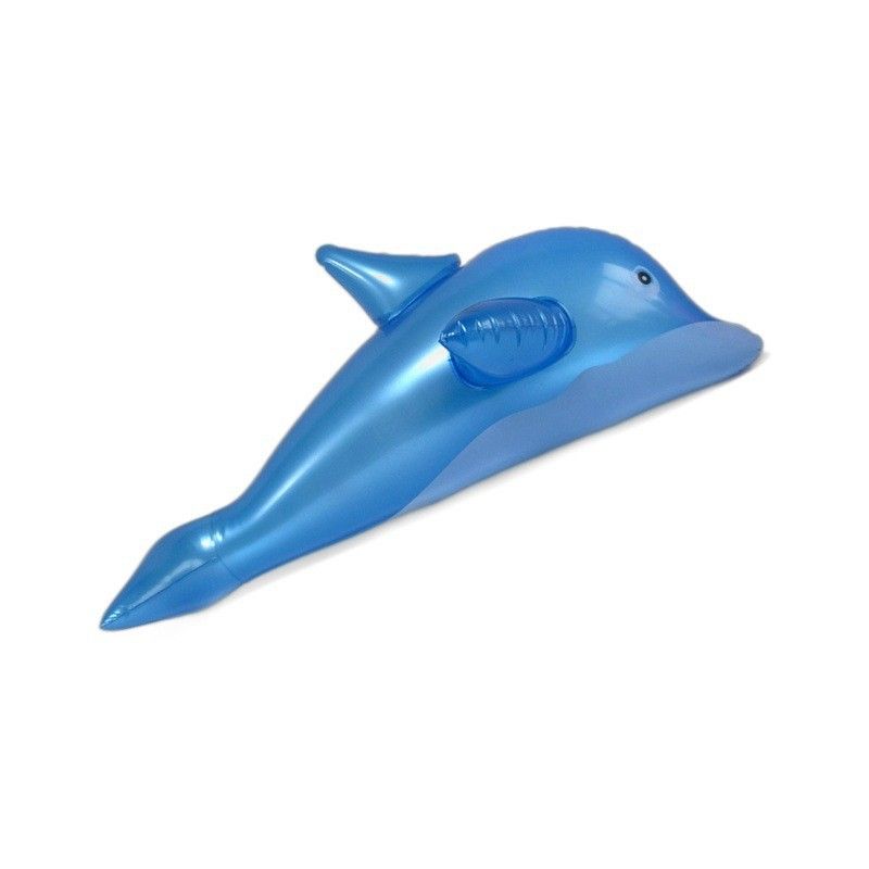 Animale marino gonfiabile per bambini - Galleggiante da piscina a forma di delfino stellato viola spesso per bambini, giocattolo da gioco acquatico all'aperto con maniglie di sicurezza_voghion.com