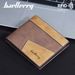 New men's wallet short baellerry contrast color multi-card slots tri-fold coin purse anti-magnetic wallet men_voghion.com