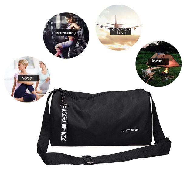 Portable Yoga Sports Multifunction Fashion Sport Gym Storage Bag 600D Nylon Adjustable Strap for Weekend Training_voghion.com