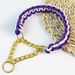 Multicolor Round Rope Handwoven Collar Strap Dog Neck Chain Pet Supplies_voghion.com