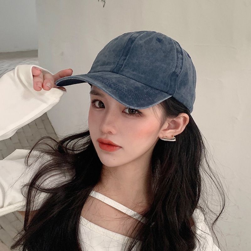 Autumn Hat Women's Duckbill Cap Net Red Ins Trend Men's Face Small Casual All Match Baseball Cap_voghion.com