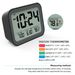 LED Digital Alarm Clock Temperature Calendar Snooze Backlight Clock Electronic Desktop Clocks Battery Alarm Home Travel Clock_voghion.com