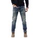 Suitable For All Seasons New Men's Jeans Ins Trend Slim Fit Denim Pants_voghion.com