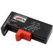 BT-168 AA/AAA/C/D/9V/1,5 V baterijos Universalios sagos formos baterijos su spalvomis koduojamas matuoklis, rodantis įtampos rodmenis, BT168 maitinimo tikrintuvas_voghion.com